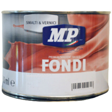 METAL PLUS 2,5 LT - FONDO ANTIRUGGINE AI FOSFATI DI ZINCO PER USO UNIVERSALE SOPRAVERNICIABILE COLORE NERO - COLORIFICIO MP