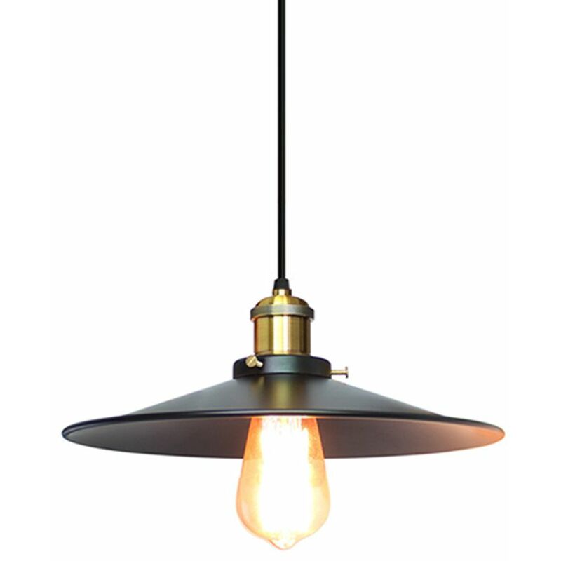 M tal Retro 36cm Suspensions Luminaires Antique 