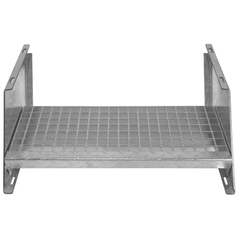 Monster-Shop Additional Galvanised Steel Steps - 600mm Wide