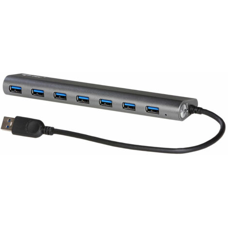Metal Superspeed USB 3.0 7-Port Hub