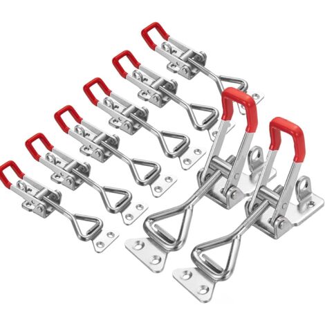 Metal Toggle Latch - 8pcs Carpenter's Toggle Clamps - 4001 Clasp