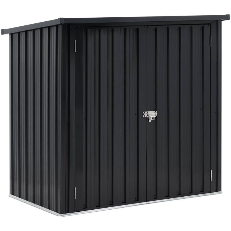 Metal Tool Shed lockable 145 x 86 x 135 cm