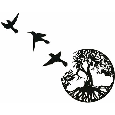 Tree of life garden wall art