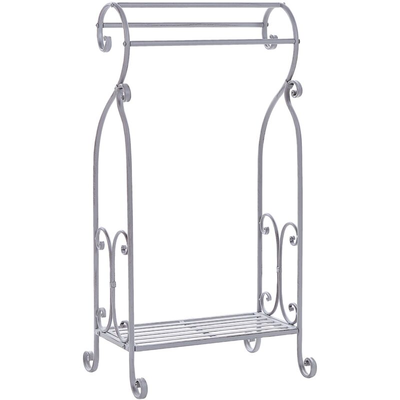 Image of Beliani - Towel Stand Old Looking&hellip;
