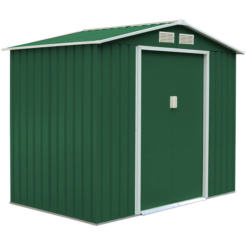 Frankystar - Metalgreen - Abri de jardin en métal galvanisé - 277x191xH202 cm