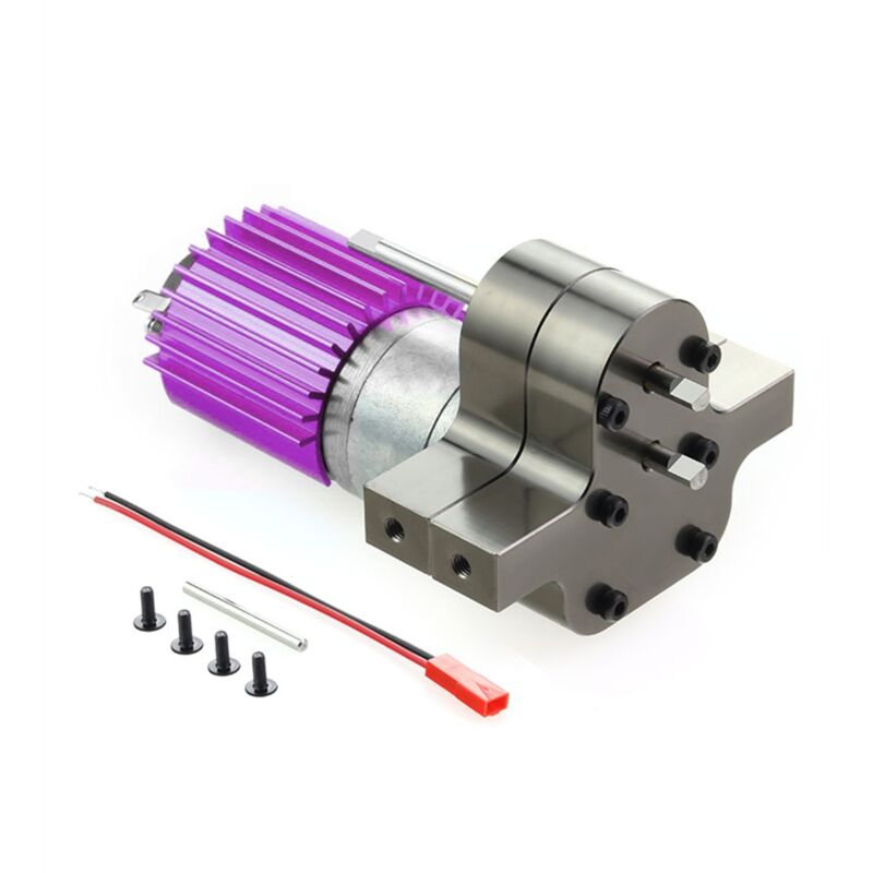 Image of Tlily - Metall 370 Motor Getriebe Box für C14 C24 B24 B36 mn D90 D99 MN99S rc Auto Upgrade Teile,