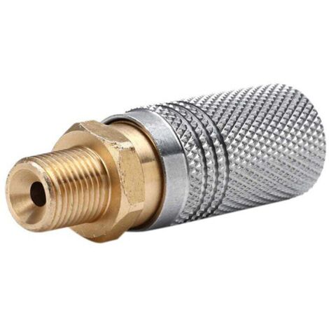 Metall Erweiterte PCP Air Ladegerät Adapter Release Entladung Werkzeug Zubehör 1/8