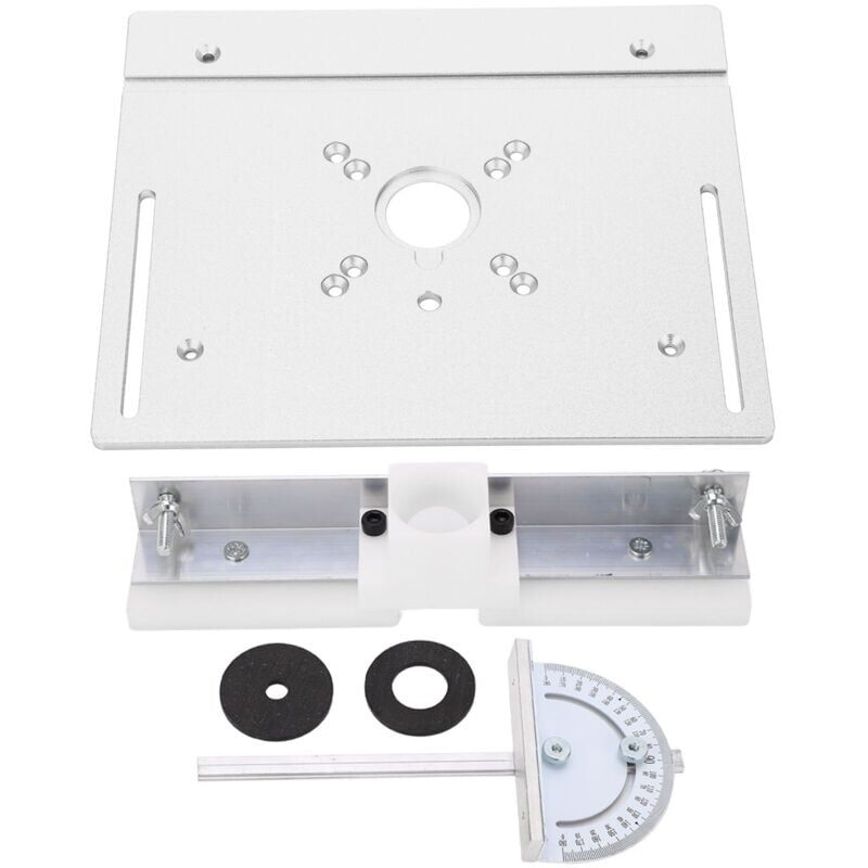 Image of Metall-Frästisch-Grundplatte, Aluminium-Grundplatte für Tischkreissäge, a