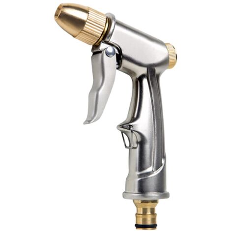 Metall-Gartenschlauchpistole, Hochdruck-Wasserspritzpistole, Hochleistungs-Gartenwasserpistole, Hochdruck-Gartensprüher für die Autowäsche