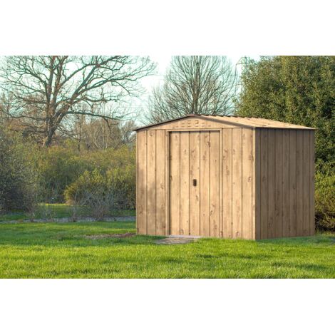 Metall Gerätehaus 262x174 Gartenhaus