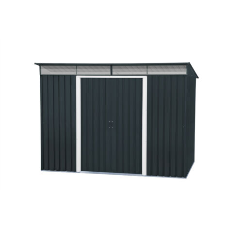Metall Gerätehaus 263x174 Gartenhaus