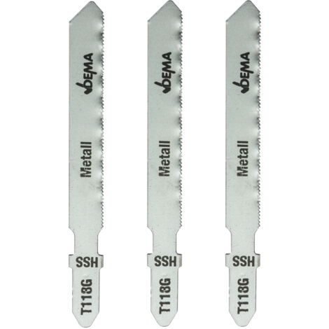 Metall Stichsägeblätter T-Schaft Säge Schneidblätter T118G 3er Set