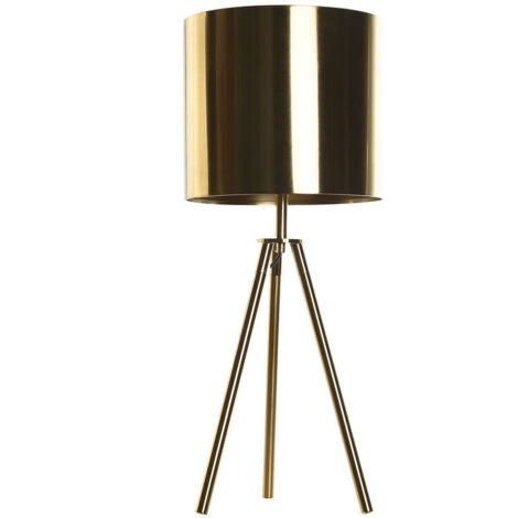Metall Tischlampe 25x25x60 Gold Metall Multicolor -Farbmaterial Familiendetaillampen