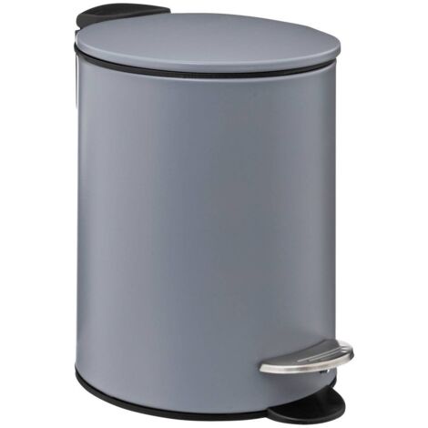 Metallabfalleimer soft close 3l colorama grau - 5five