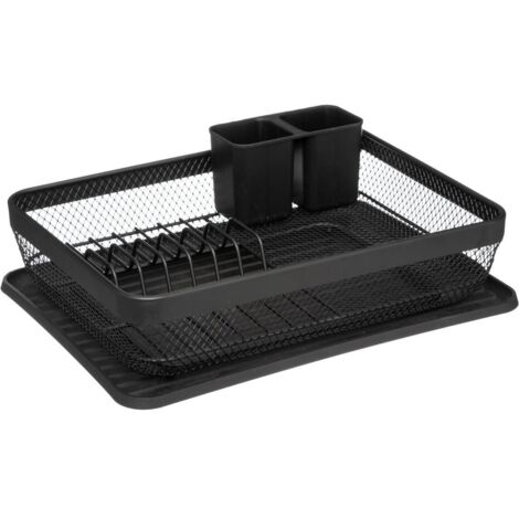 Metallabtropfgestell mit schwarzem mayaj-tablett  - 5five