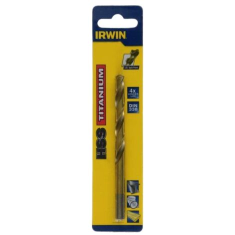 Metallbohrer Irwin 4.1mm Titan 135° Winkel
