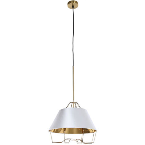 Metalldecke 38x38x32 Gold Metallmaterial Multicolor -Farbfamilie Deckenleuchten und Wände Details