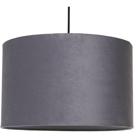 Metalldecke Bildschirmgrau Samt, 1x27, max.40 ° 38x24 cm, Kabel: 100 cmpour alle Stile, um dem Haus eine Note zu verleihen