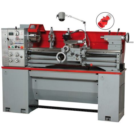 METALLDREHBANK VARIABLE GESCHWINDIGKEIT 400V HOLZMANN ED1000F