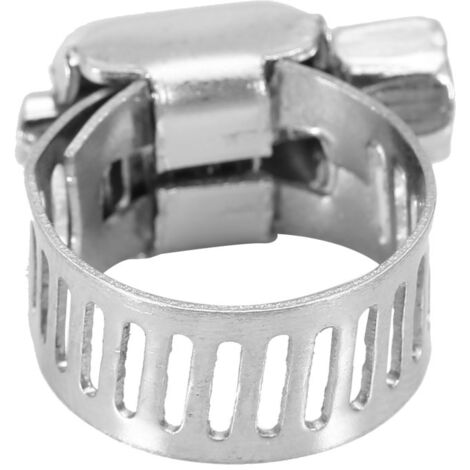 Metallene Kraftstoffleitungsschlauchschellen - 50 Stück - 10-16 mm Schraubclips