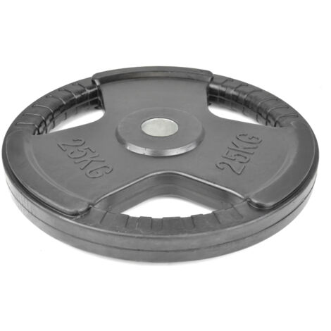 Metallgewicht mit gummierter Oberfläche 25 kg
