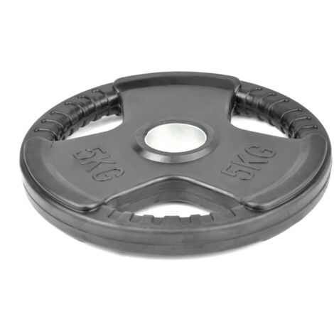 Metallgewicht mit gummierter Oberfläche 5 kg MASTER