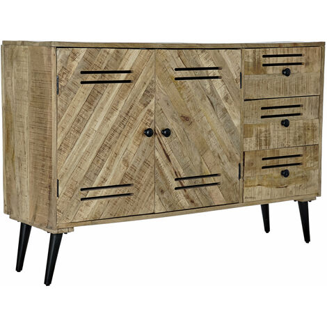 Metallgriff 140x40x93 Metallgriff mehrfarbige Farbmaterialfamilienbuffets und TV -Möbeldetails