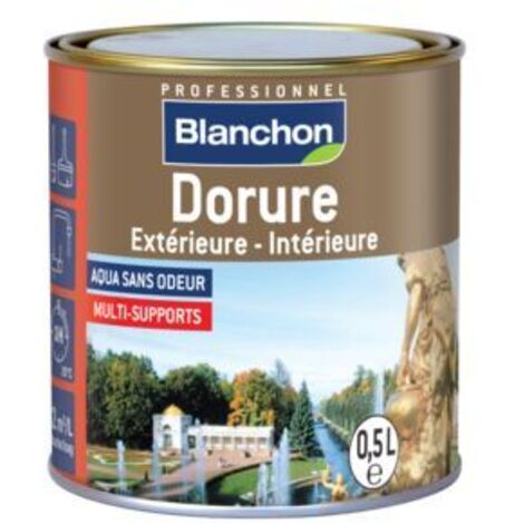 Metallic-Lackierung Blanchon Dorure Ext-Int Reiches Gold 0,5l
