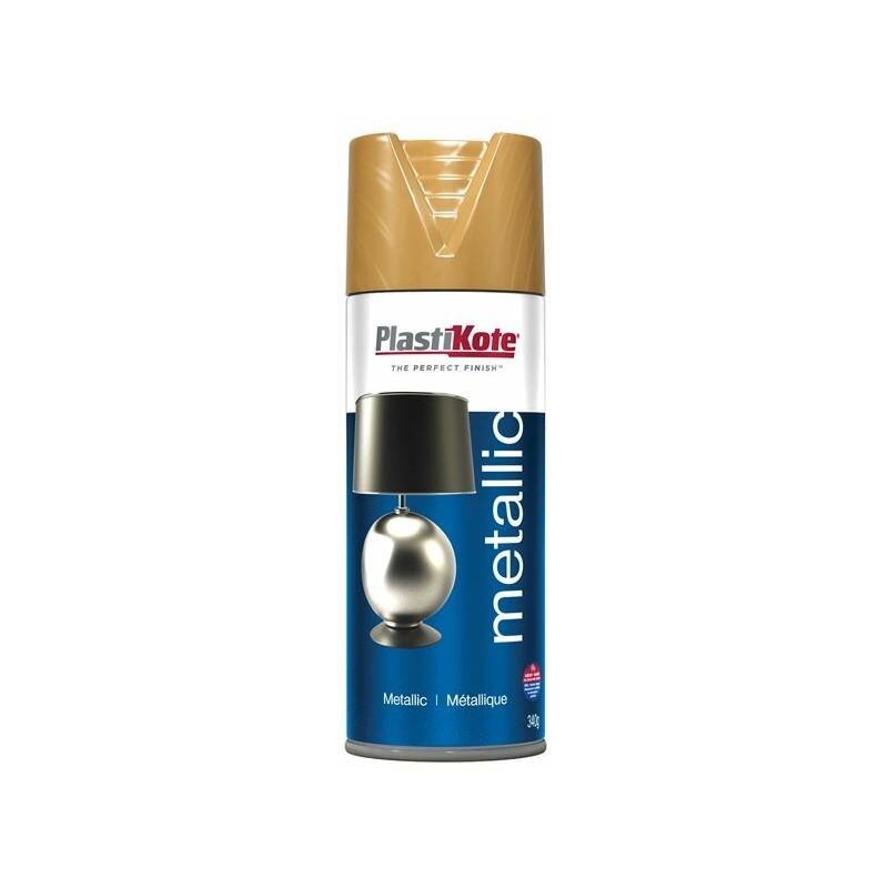 Plasti-kote - Metallic Spray Antique Gold 400ml PKT455