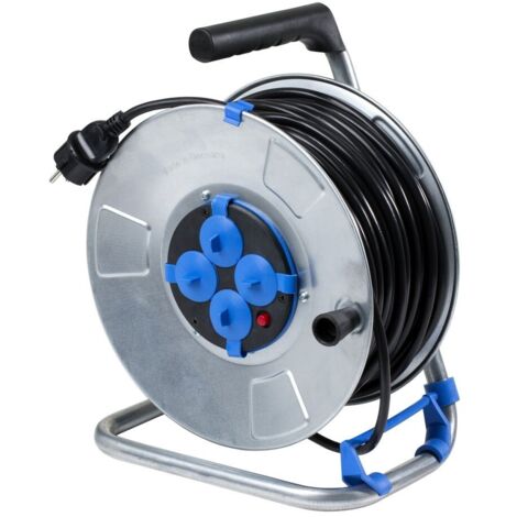 Metallkabeltrommel 25m H05RR-F 3G1,5 IP20