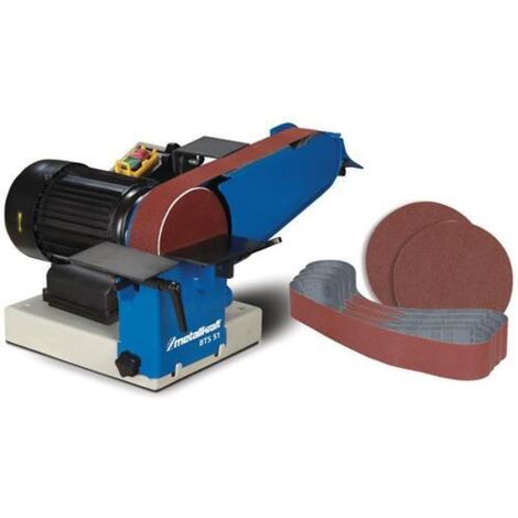 METALLKRAFT Band-/Tellerschleifer BTS 51 SET Aktion