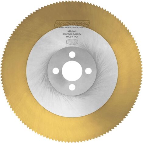 Metallkreissägeblatt HSS 300x2,5x40 Z120 TiN STARK