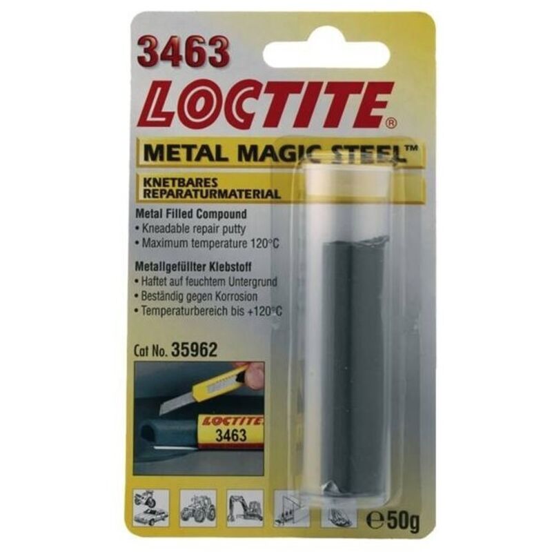 Loctite Metal Magic Steel Batonnet 3463 Baton 50 G S- Blister - 35963