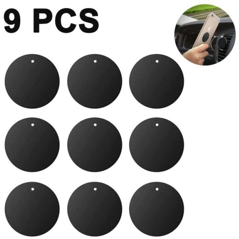 Image of Metallplatte für Telefonmagnet, mit 3M-Kleber, magnetische Autohalterung