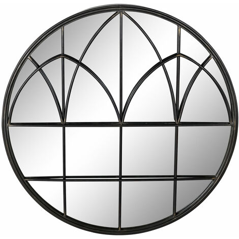 Metallspiegelspiegel 76x4x76 Black Metall Spiegel Material Spiegel Spiegel Spiegel Details der Familie