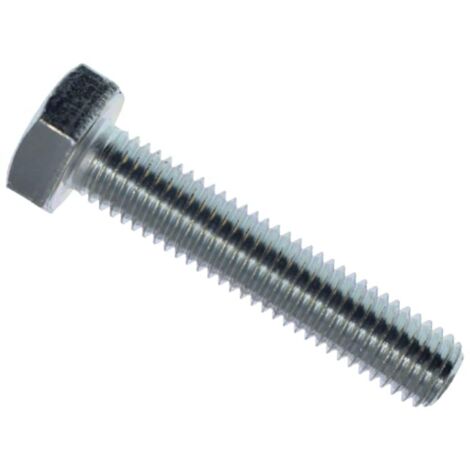 METALMATE High Tensile Set Screw Zp M10 x 50mm Box 25