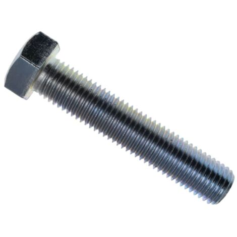 METALMATE High Tensile Set Screw Zp M16 x 80mm Box 10