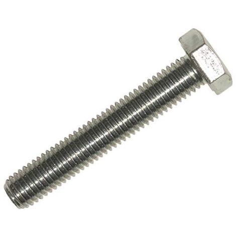 METALMATE® High Tensile Set Screw ZP M20 x 65mm (Box 25) MEMHTS2065Z