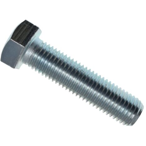 METALMATE High Tensile Set Screw Zp M20 x 80mm Box 10