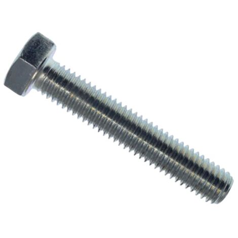 METALMATE High Tensile Set Screw Zp M8 x 45mm Box 50