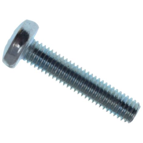 METALMATE Machine Screw Pozi Compatible Pan Head Zp M5 x 25mm Box 25