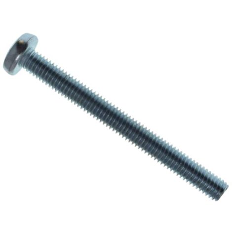 METALMATE Machine Screw Pozi Compatible Pan Head Zp M5 x 50mm Box 25