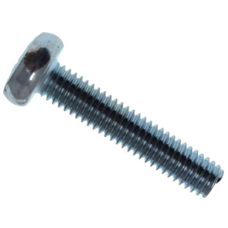 METALMATE Machine Screw Pozi Compatible Pan Head Zp M6 x 30mm Box 25