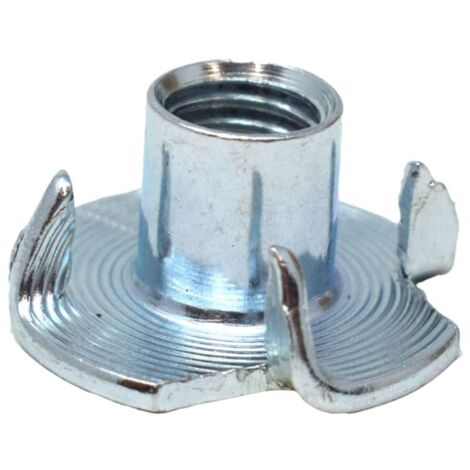 METALMATE Pronged Tee Nut Zp M8 x 11.0mm Box 25