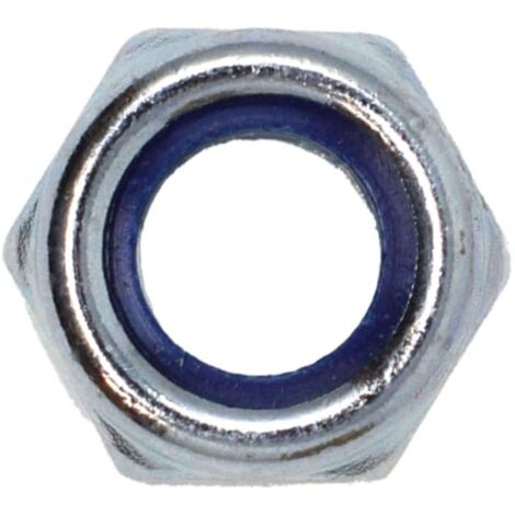 METALMATE Type P Nylon Insert Nut Zp M8 Box 100