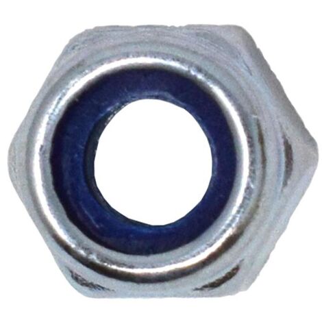 Metalmate Type T Nylon Insert Nuts M3 Zinc Plated - Box 100