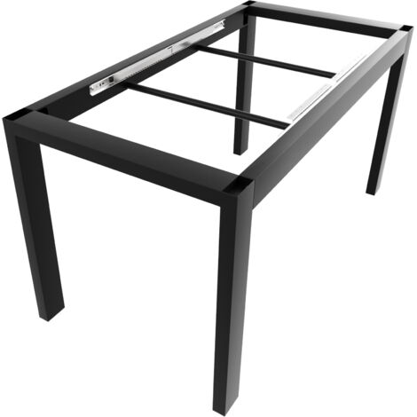 MetaloPro Tischbein Etamin Split – Ausziehbares Metallgestell In Rechteckiger Form Für Ess-, Küchen- Und Wohnzimmertische, Ideal Für Moderne Und Flexible Einsatzbereiche