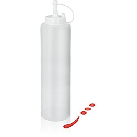 Metaltex 252960, Bottiglia di Plastica per Salsa, 700 ml