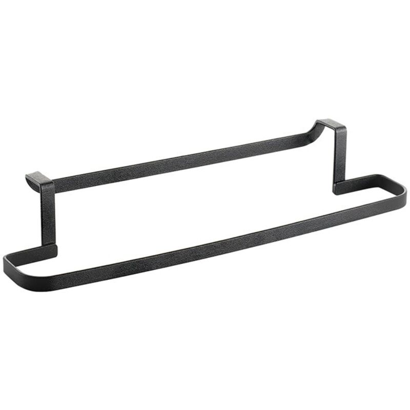 Metaltex - Porte-serviettes Galileo 30x8x5 cm Noir