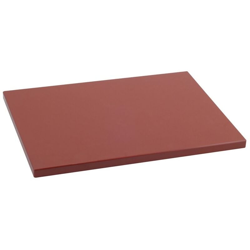 metaltex - table professionnelle cuisine 38x28x1.5 couleur marron. polyéthylène
